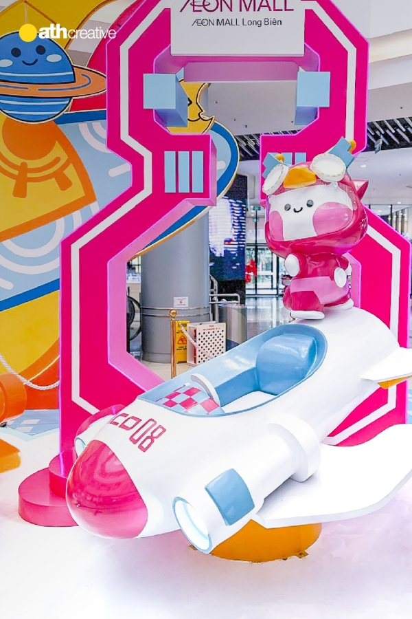 DECOR SINH NHẬT 8 TUỔI AEON MALL LONG BIÊN 2023